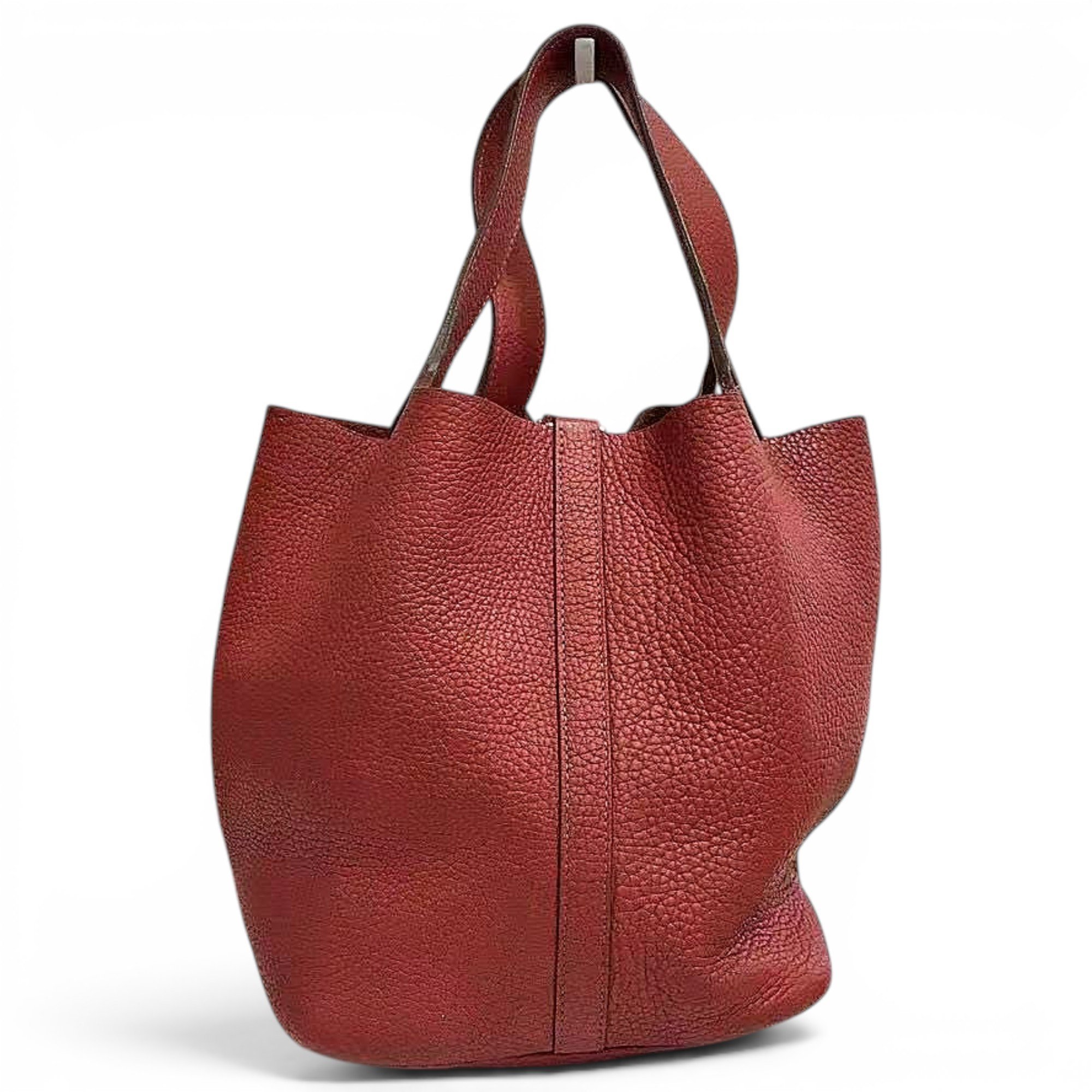 Picotin leather handbag