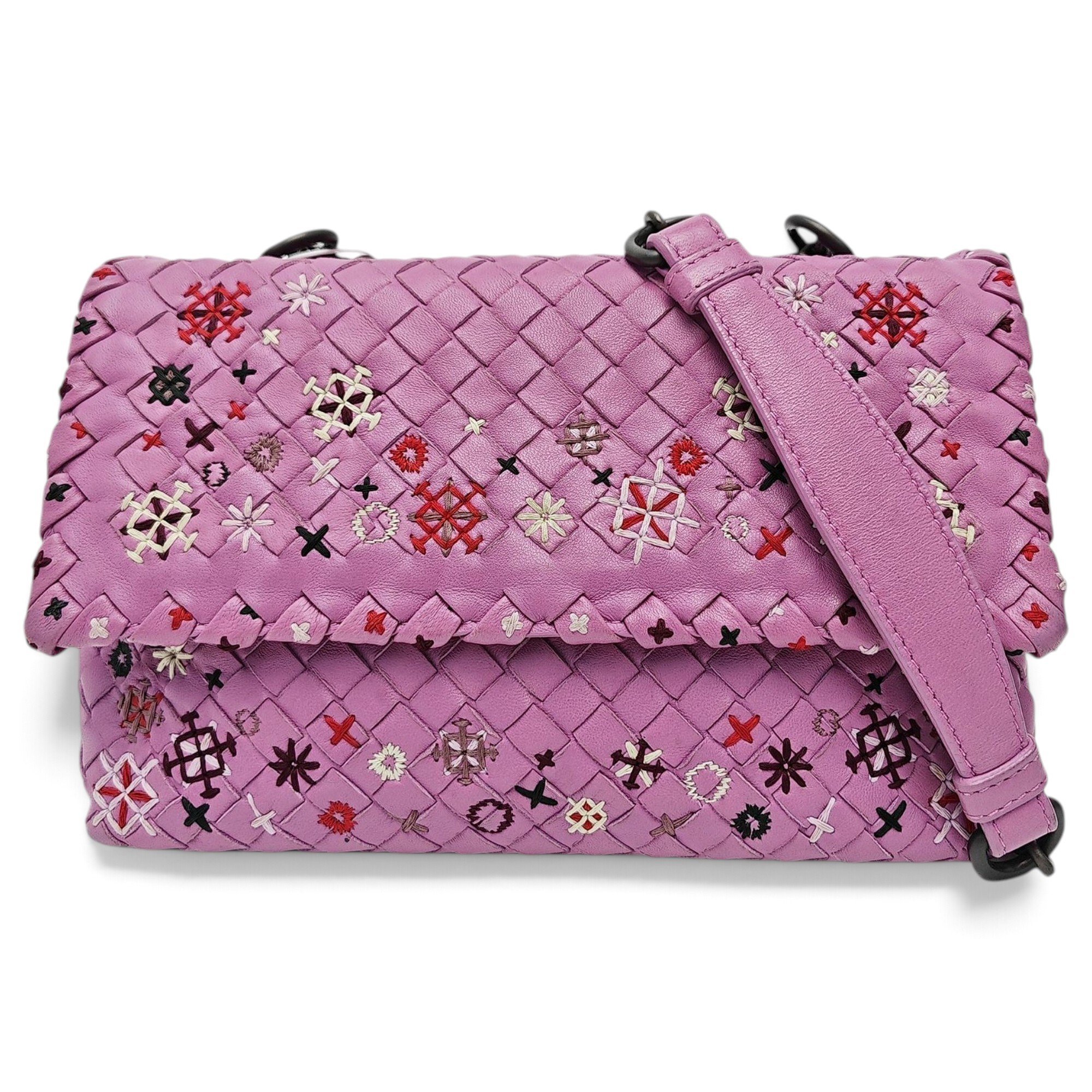 Olimpia leather crossbody bag