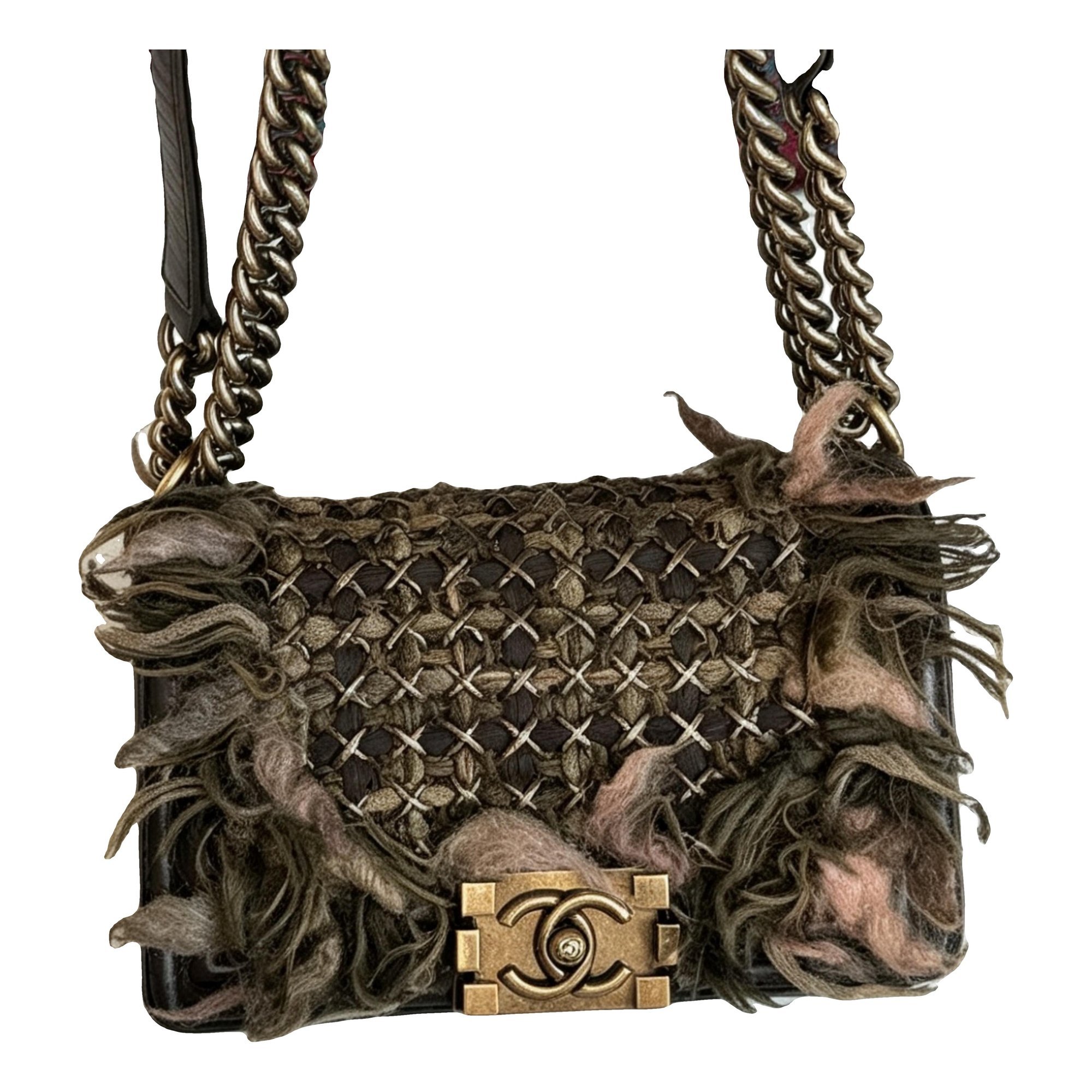 Boy tweed bag