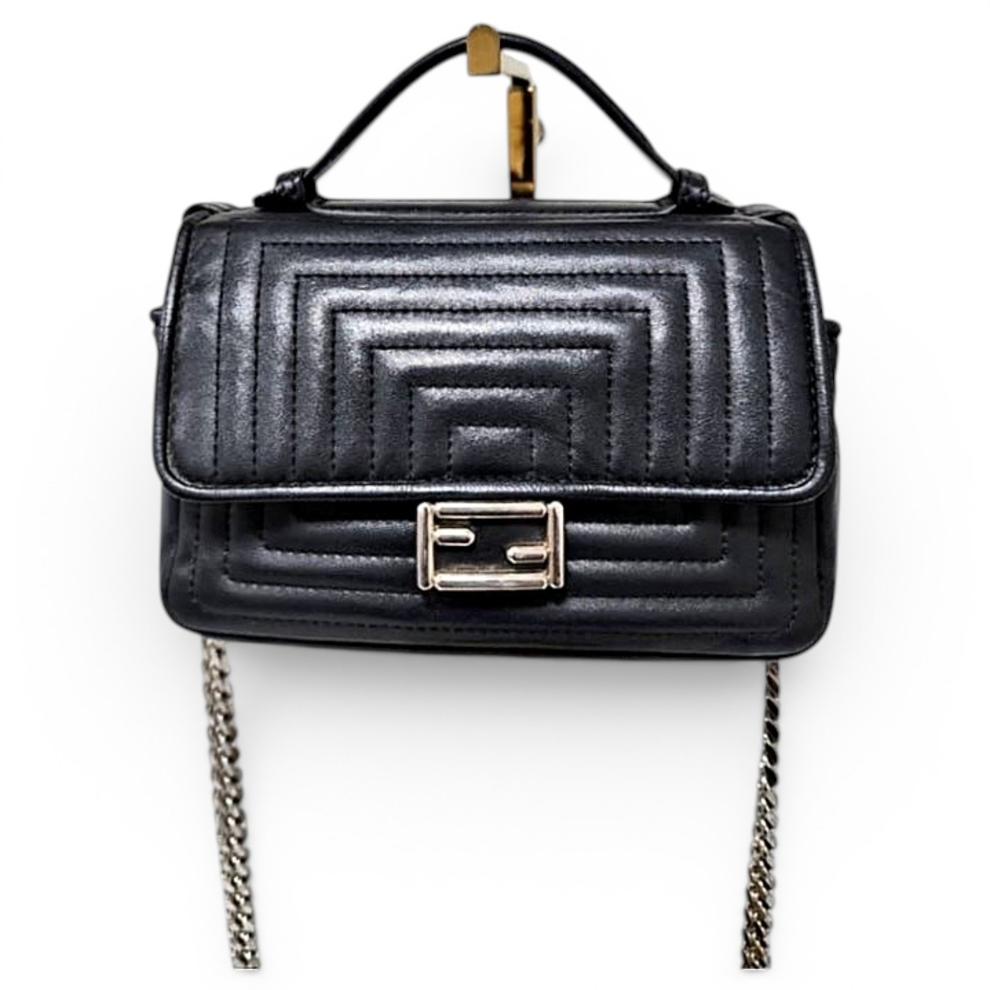 Fendi Baguette leather handbag
