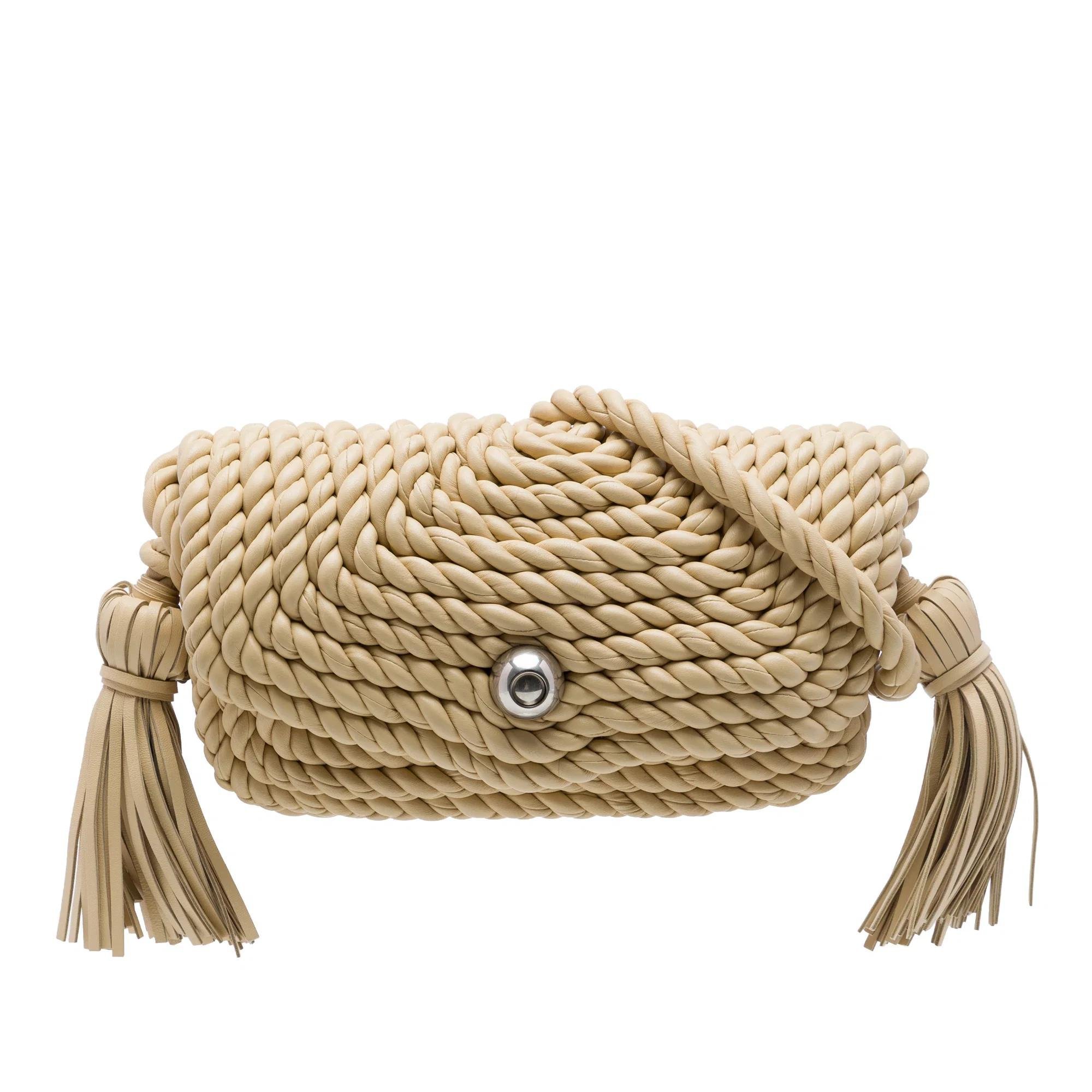 Veneta leather crossbody bag