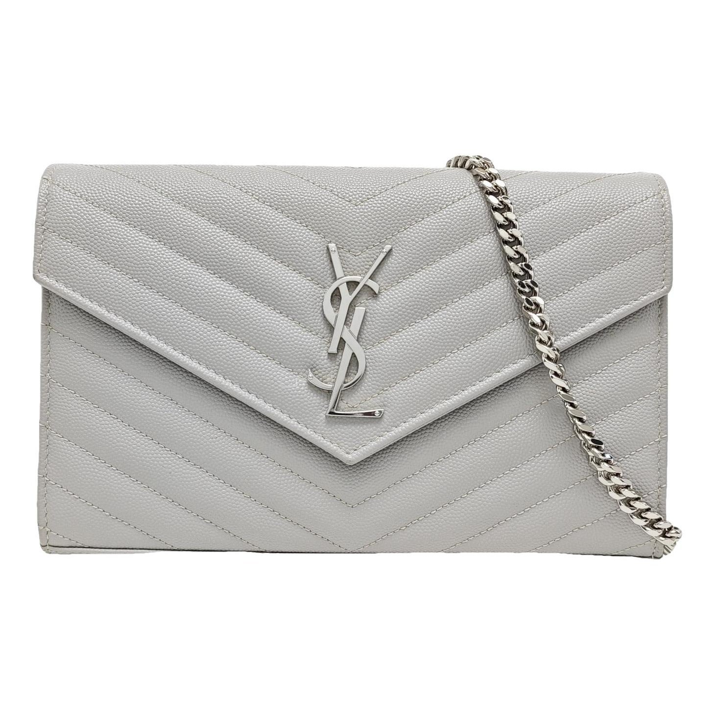 Baby monogramme leather handbag