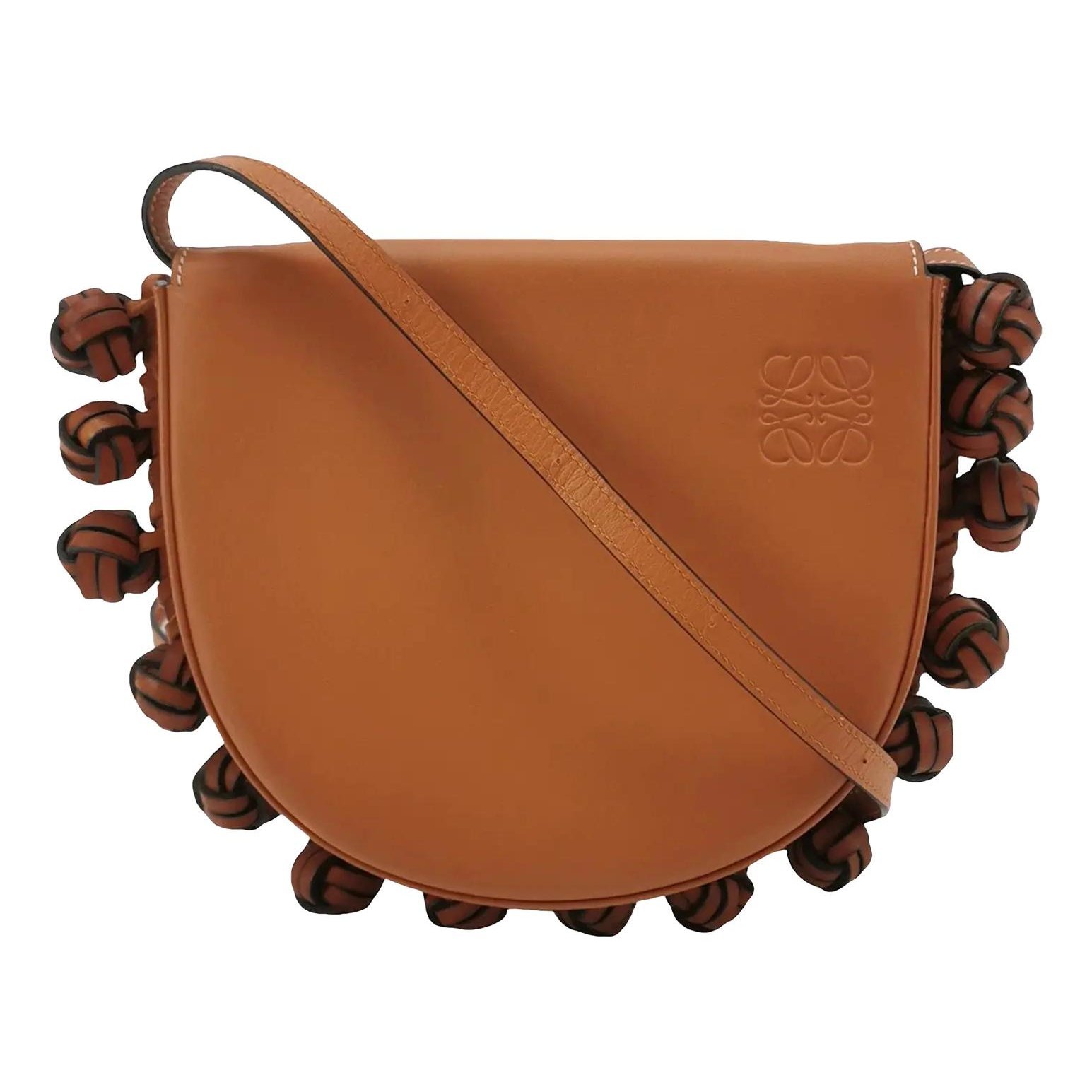 Loewe Heel leather crossbody bag