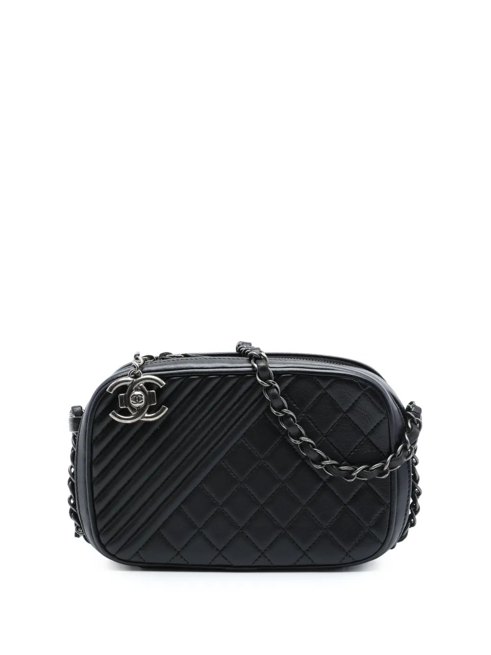 2014-2015 Small Quilted Lambskin Coco Boy Camera Bag crossbody bag