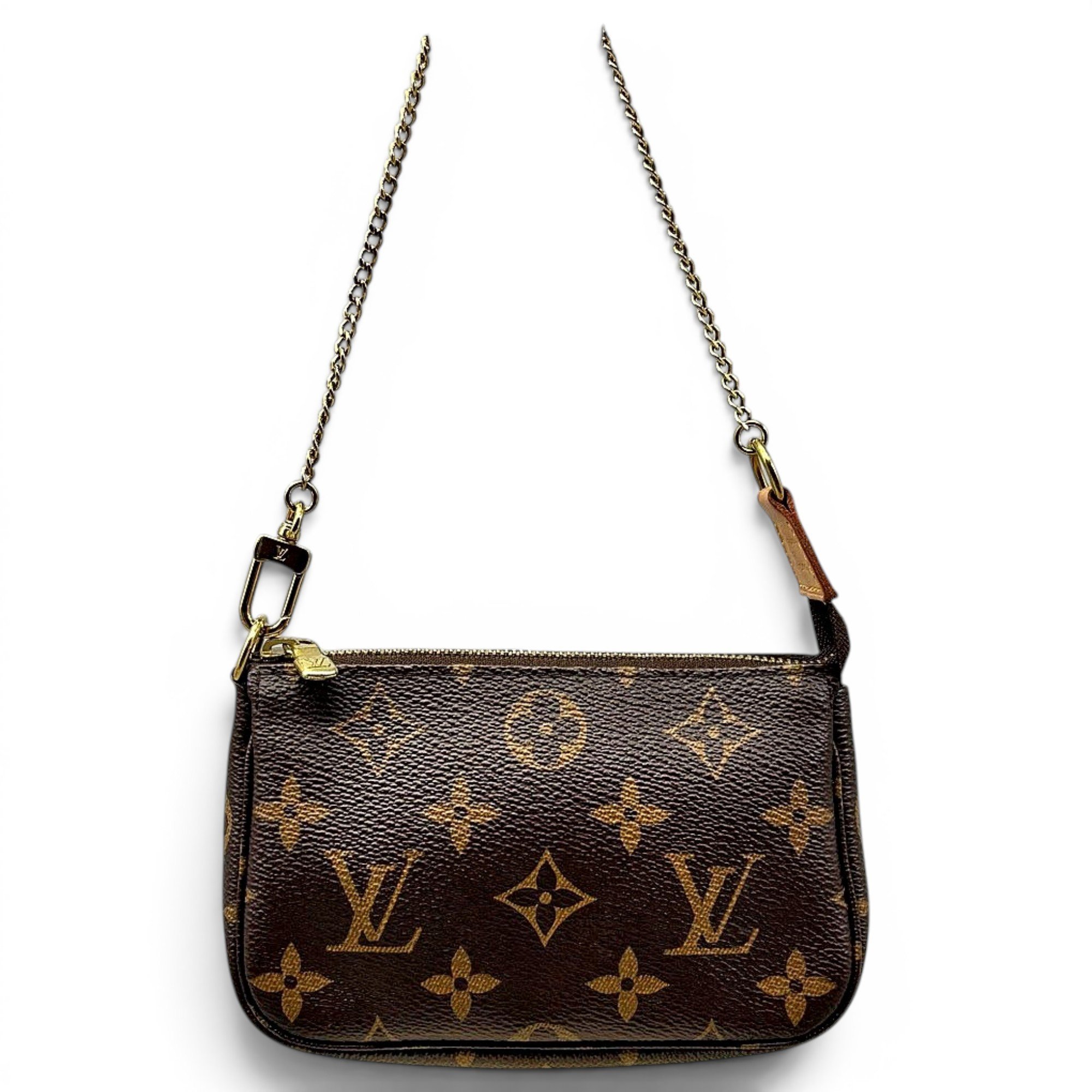 Pochette Accessoire leather handbag