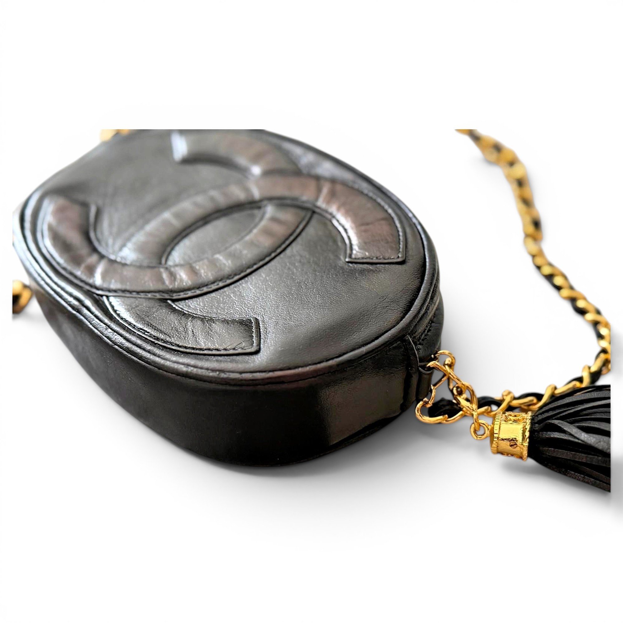 Leather crossbody bag