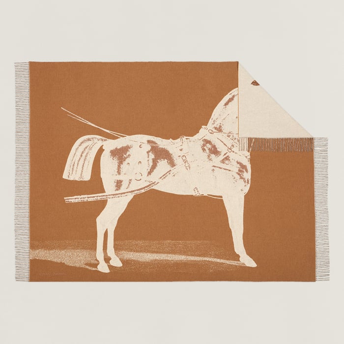 Seigle Cheval d'Attelage Blanket