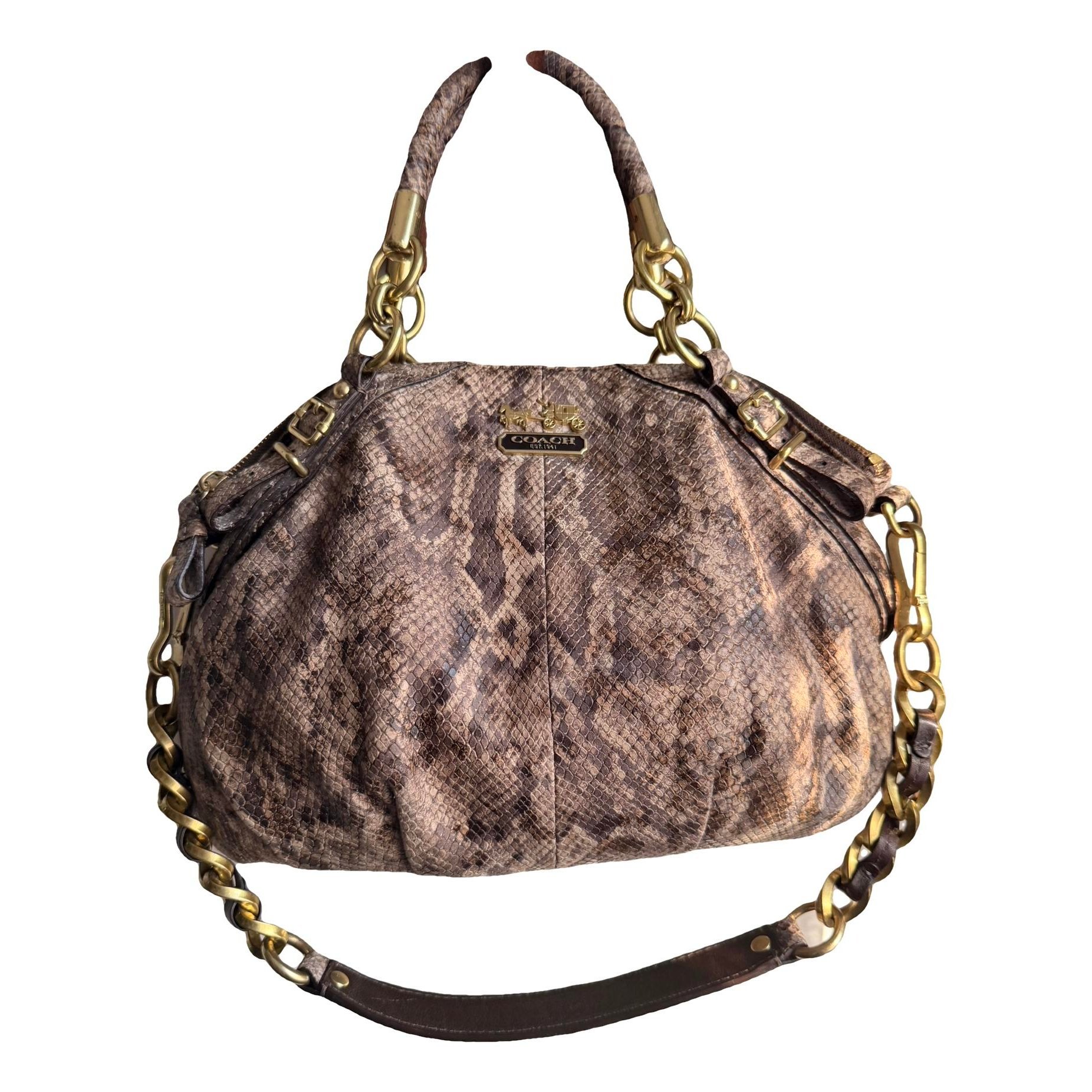 Madison leather handbag