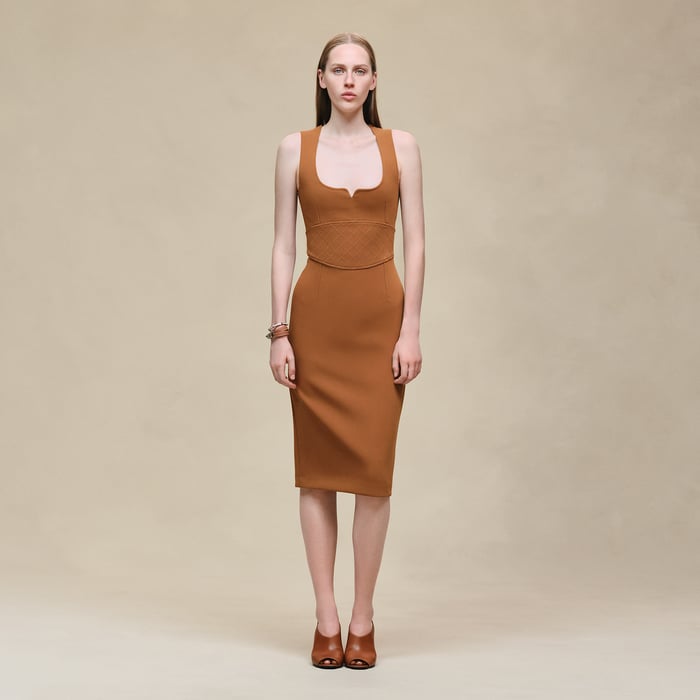 Brun Mahogany Equestrian Dress