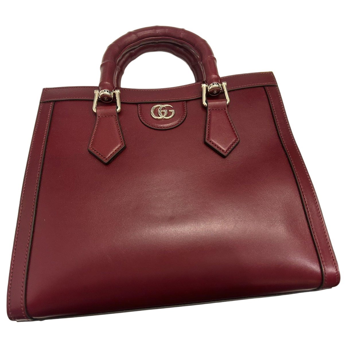 Diana Bamboo leather tote