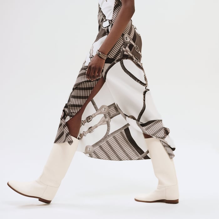 Blanc Cassé "Coaching Remix" Long Dress