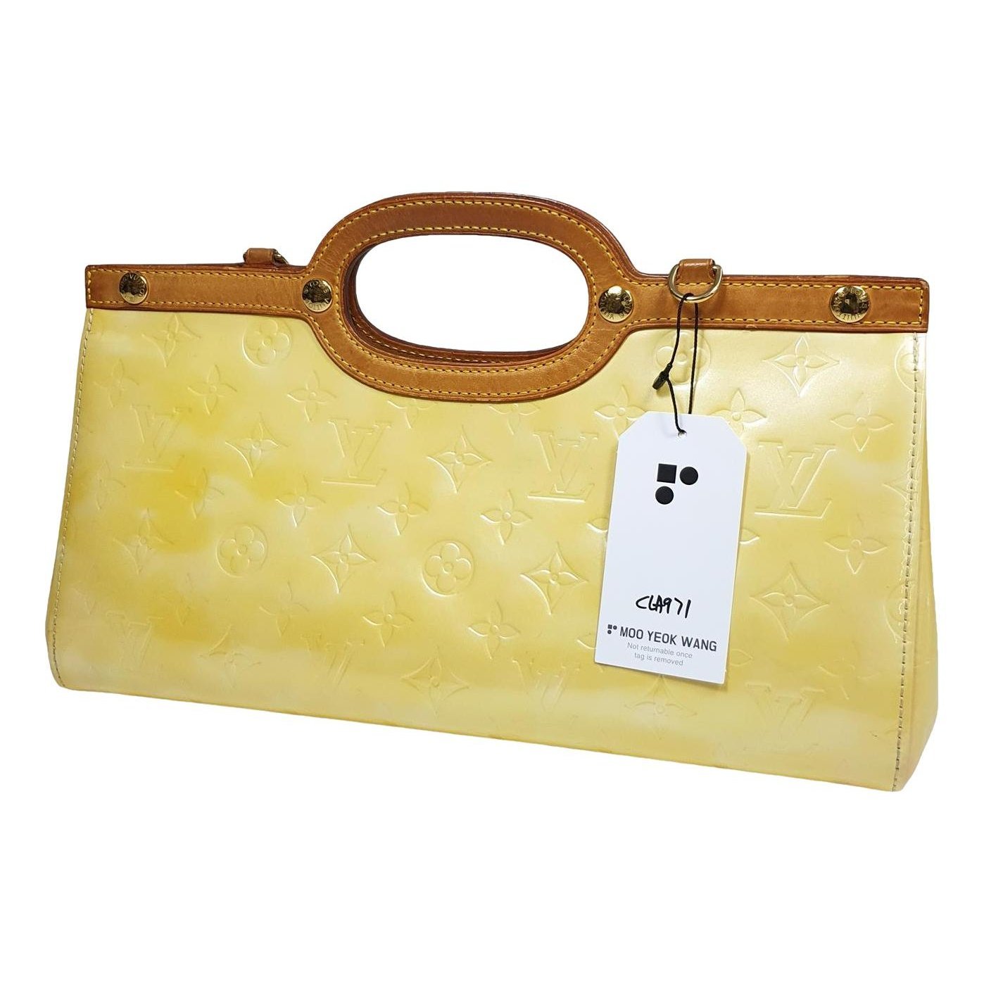 Leather tote