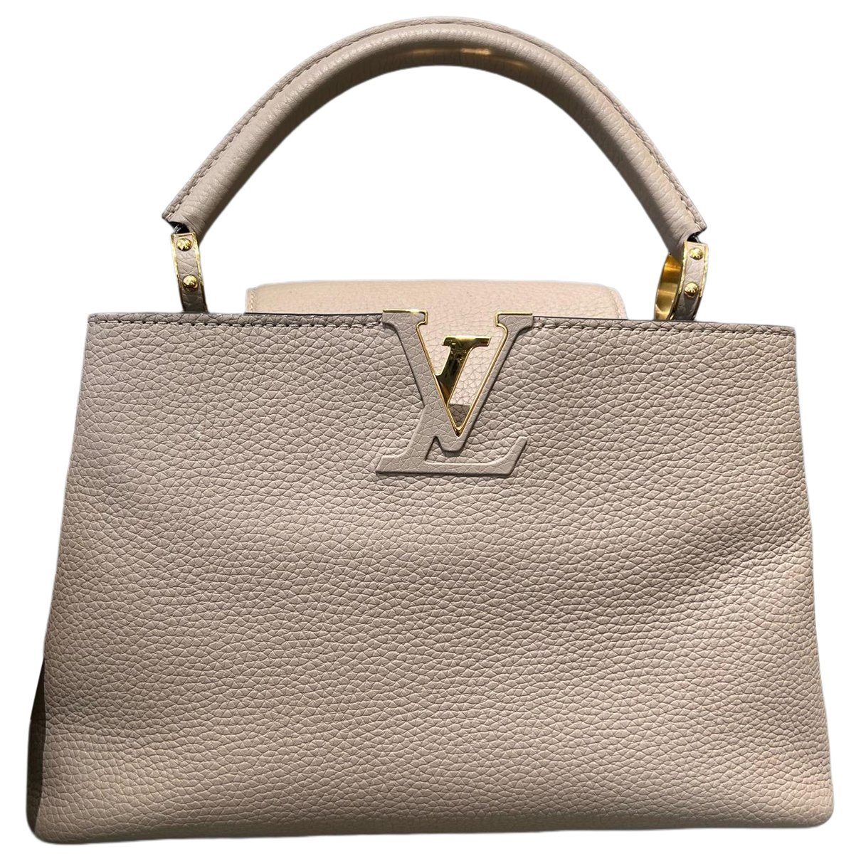 Capucines leather handbag