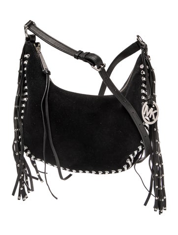 Suede Crossbody Bag