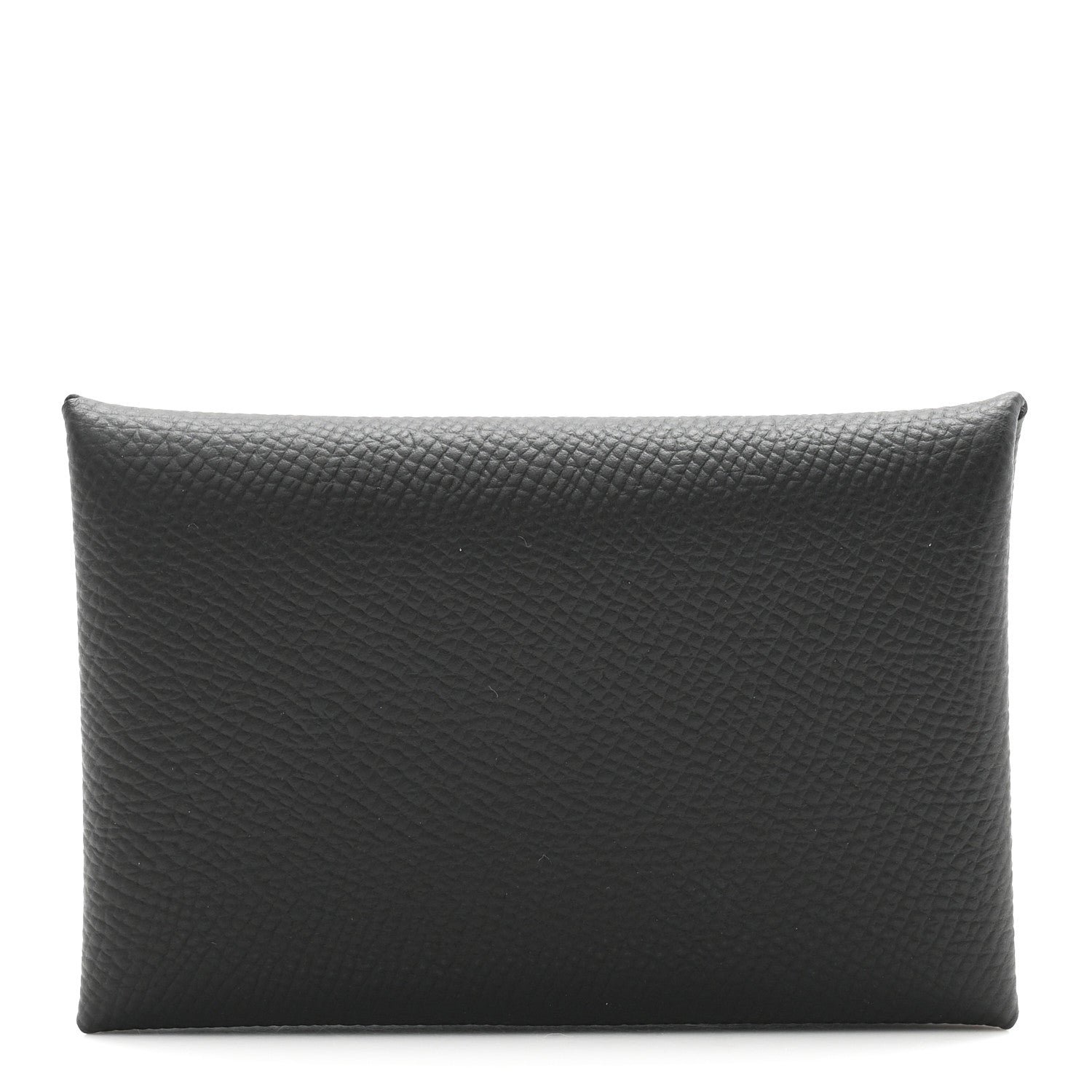 Hermes Hermes Epsom Calvi Card Case Black