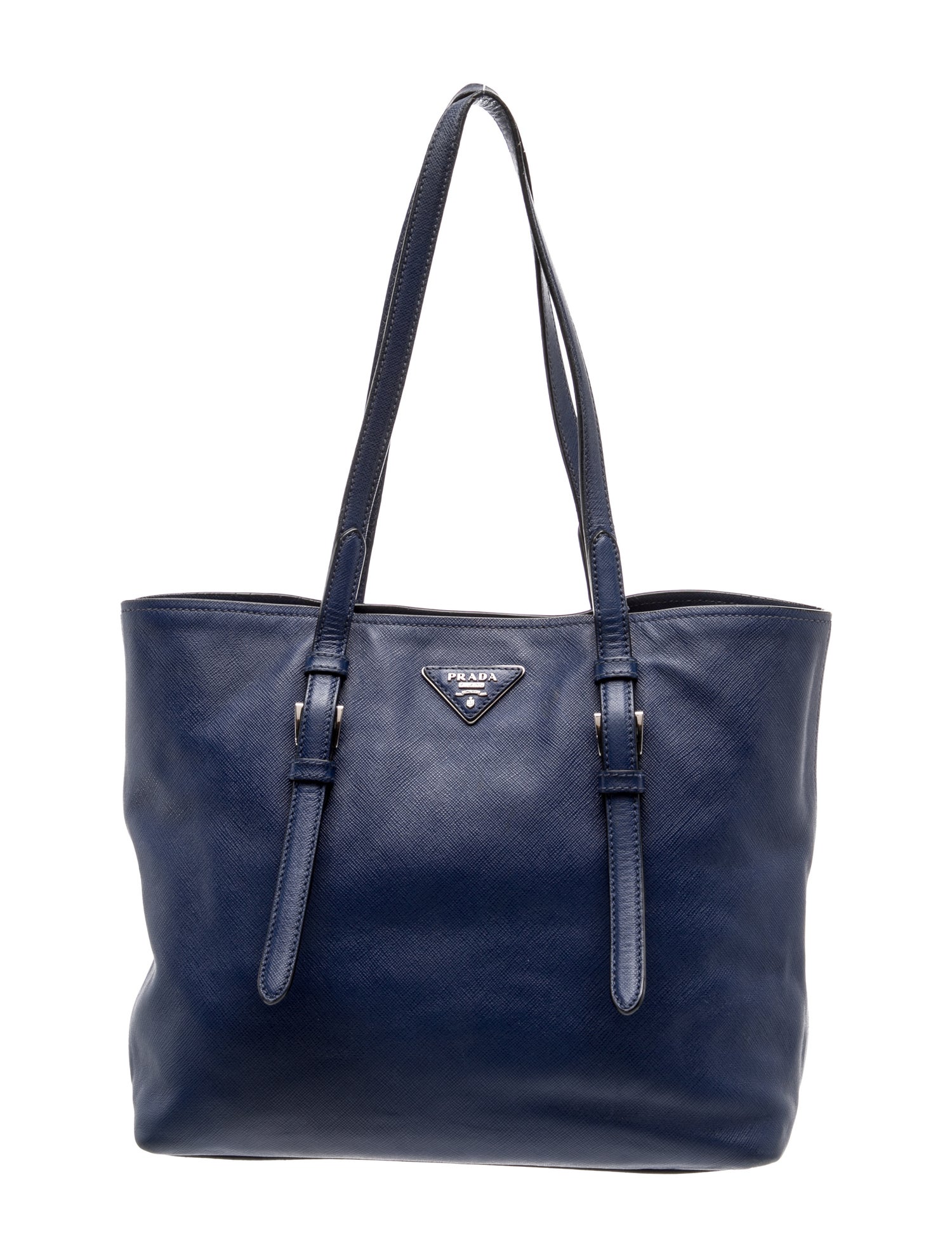Enameled Metal Triangle Soft Shopping Tote Medium