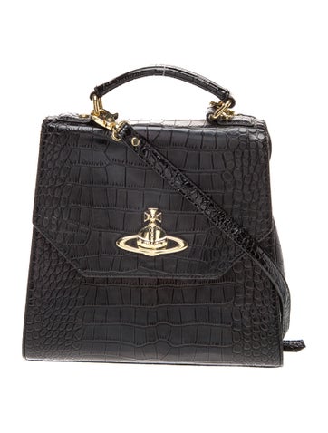 Leather Top Handle Bag