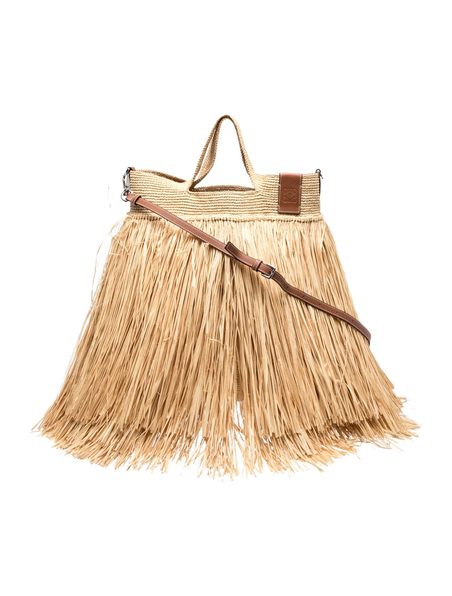 Raffia Tote w/ Tags
