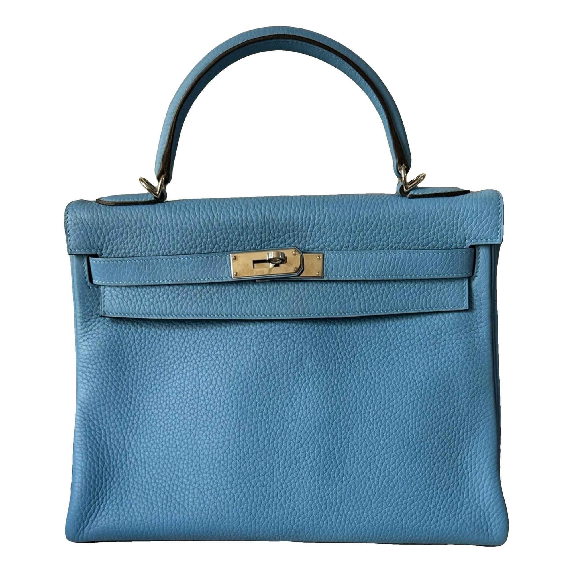Kelly 32 leather handbag