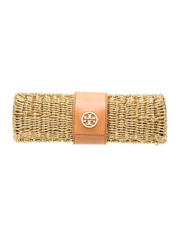 Tory Burch Straw Clutch w/ Tags