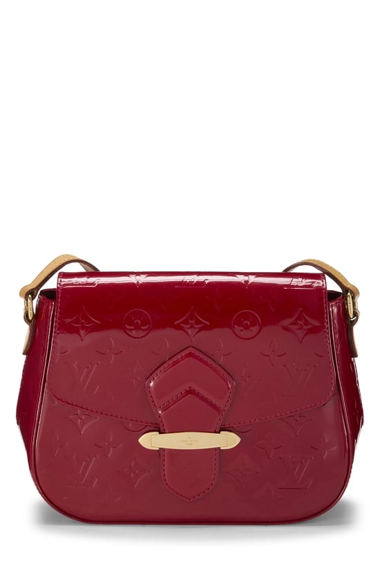 Red Monogram Vernis Bellflower GM