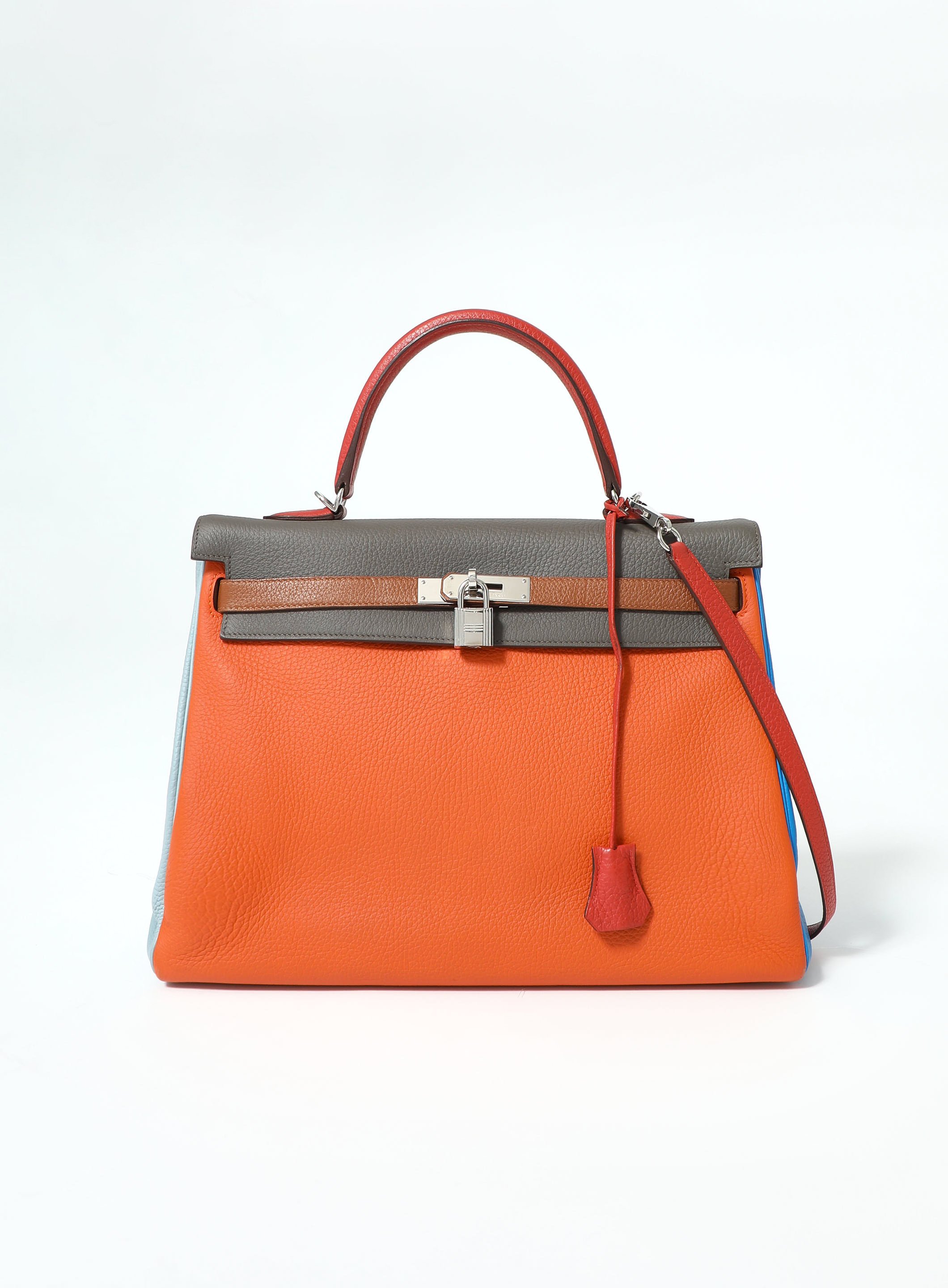 Hermes Limited Edition Kelly Arlequin Retourné 35