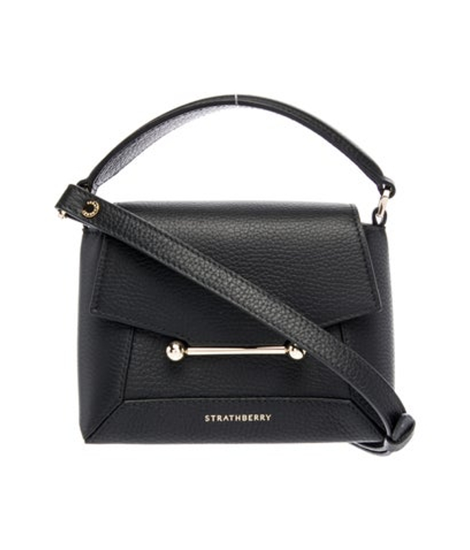 Strathberry Leather Top Handle Bag