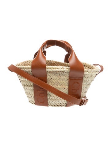 Straw Top Handle Bag