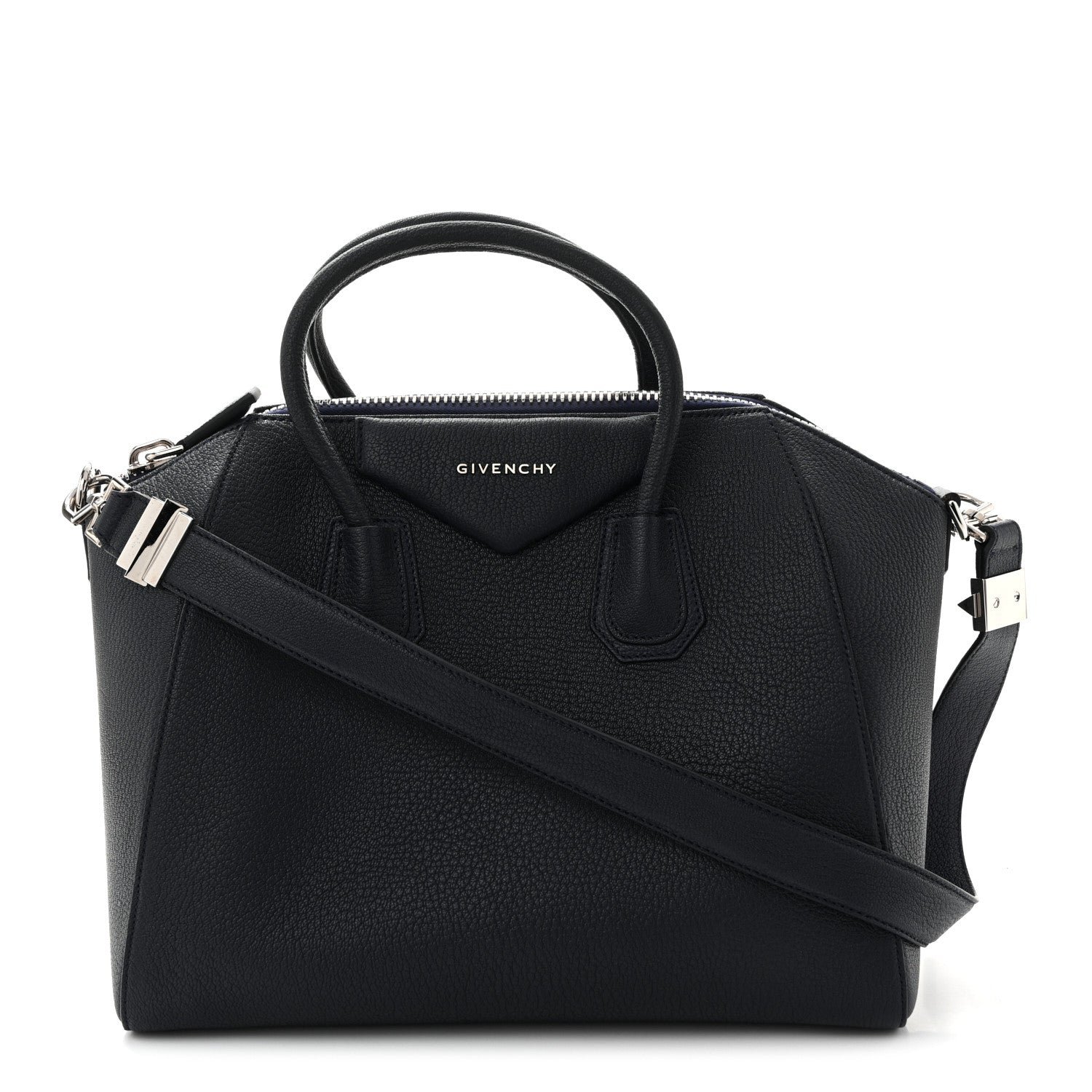 Givenchy Sugar Goatskin Medium Antigona Night Blue