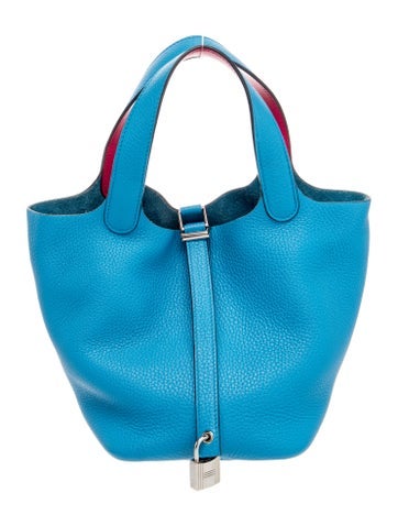 Hermes Clemence Éclat Picotin Lock 18