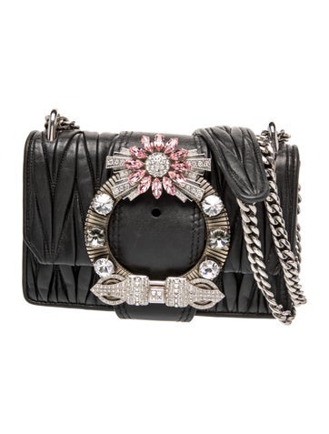 Miu Miu Leather Shoulder Bag