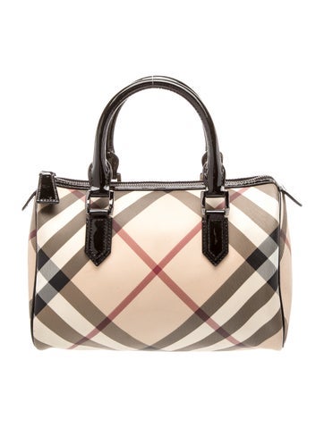 Super Nova Check Top Handle Bag Medium