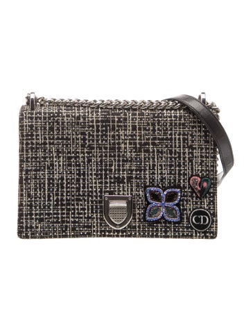 Dior Canvas Shoulder Bag