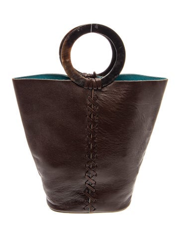Leather Bucket Bag