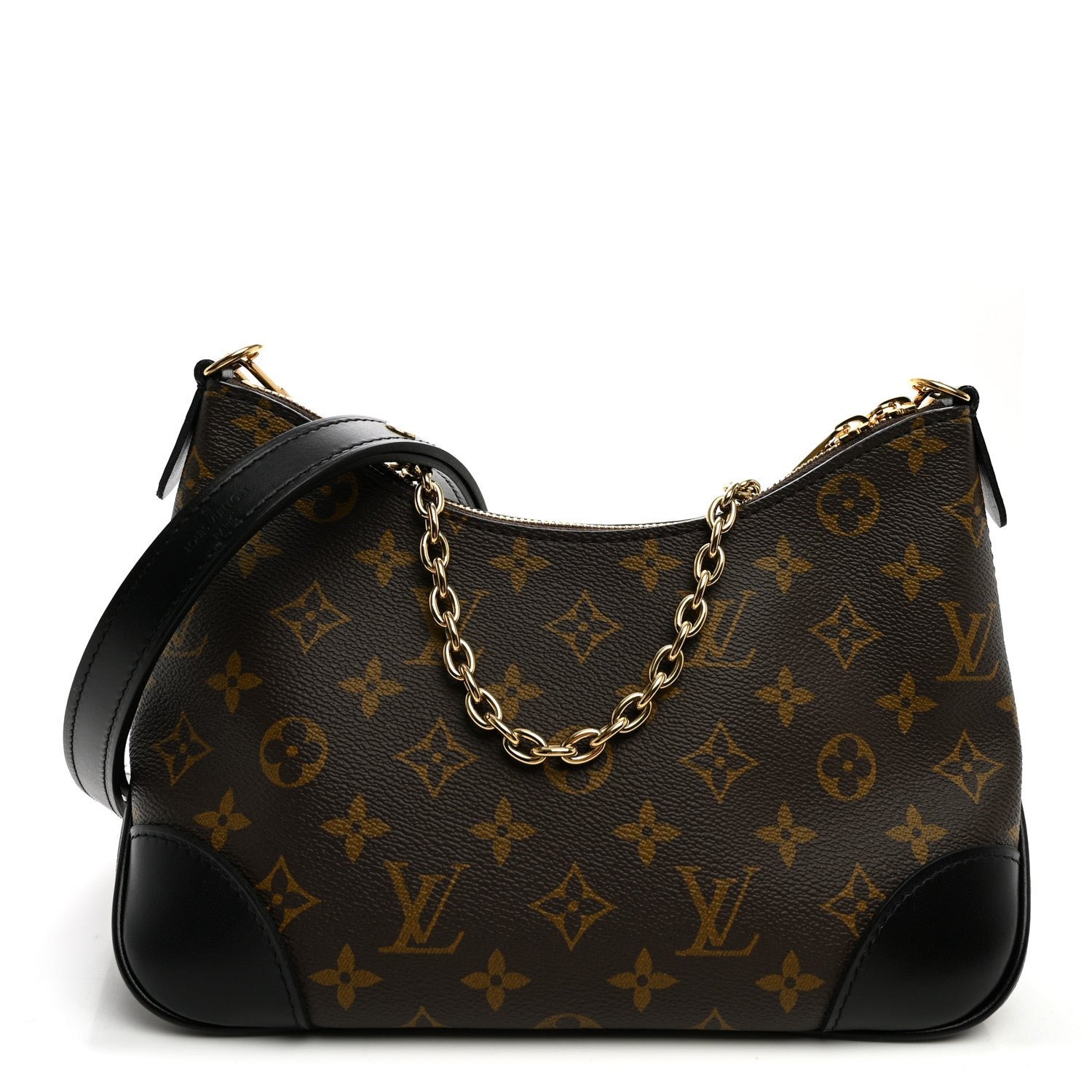 Louis Vuitton Monogram Boulogne NM Black