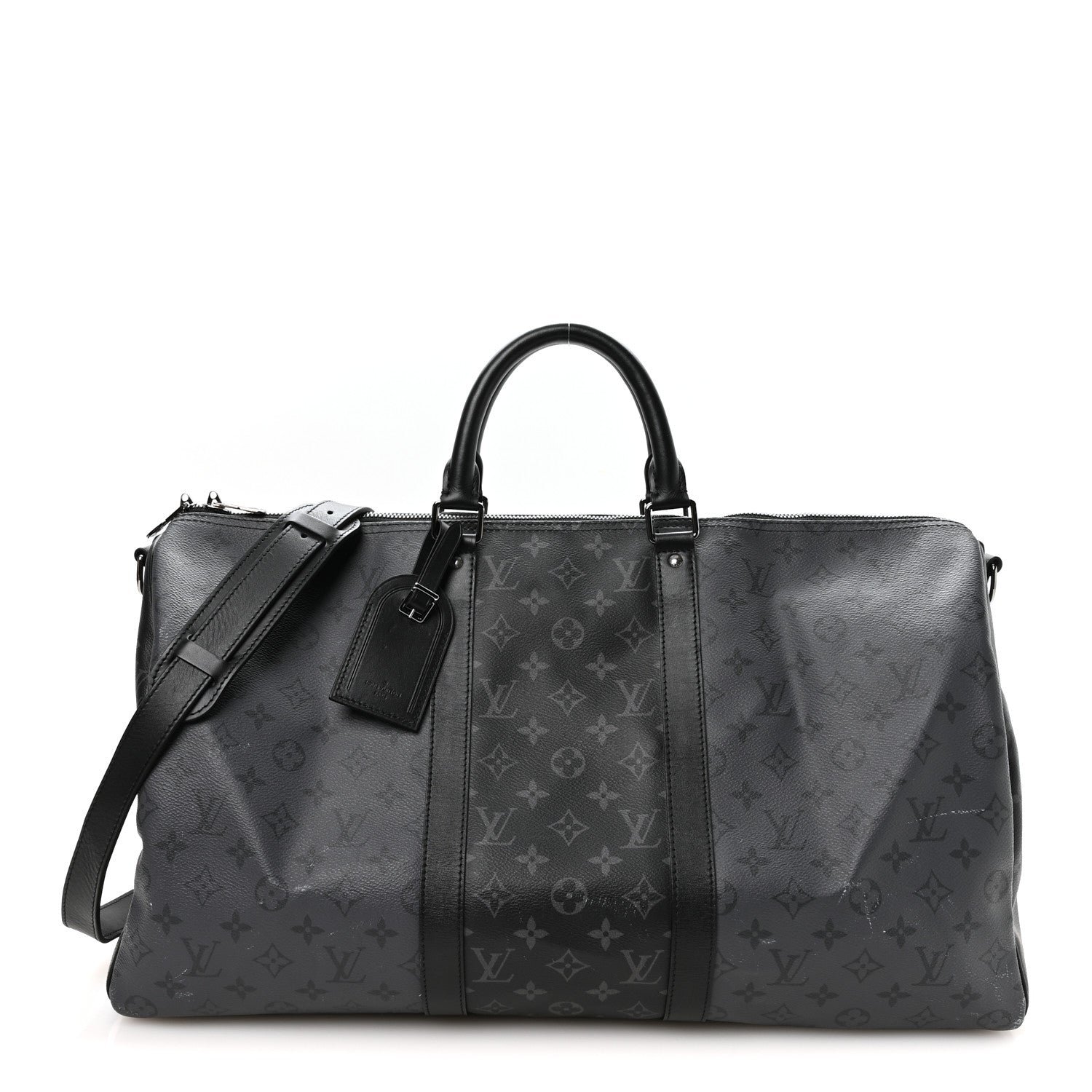 Louis Vuitton Reverse Monogram Eclipse Keepall Bandouliere 50