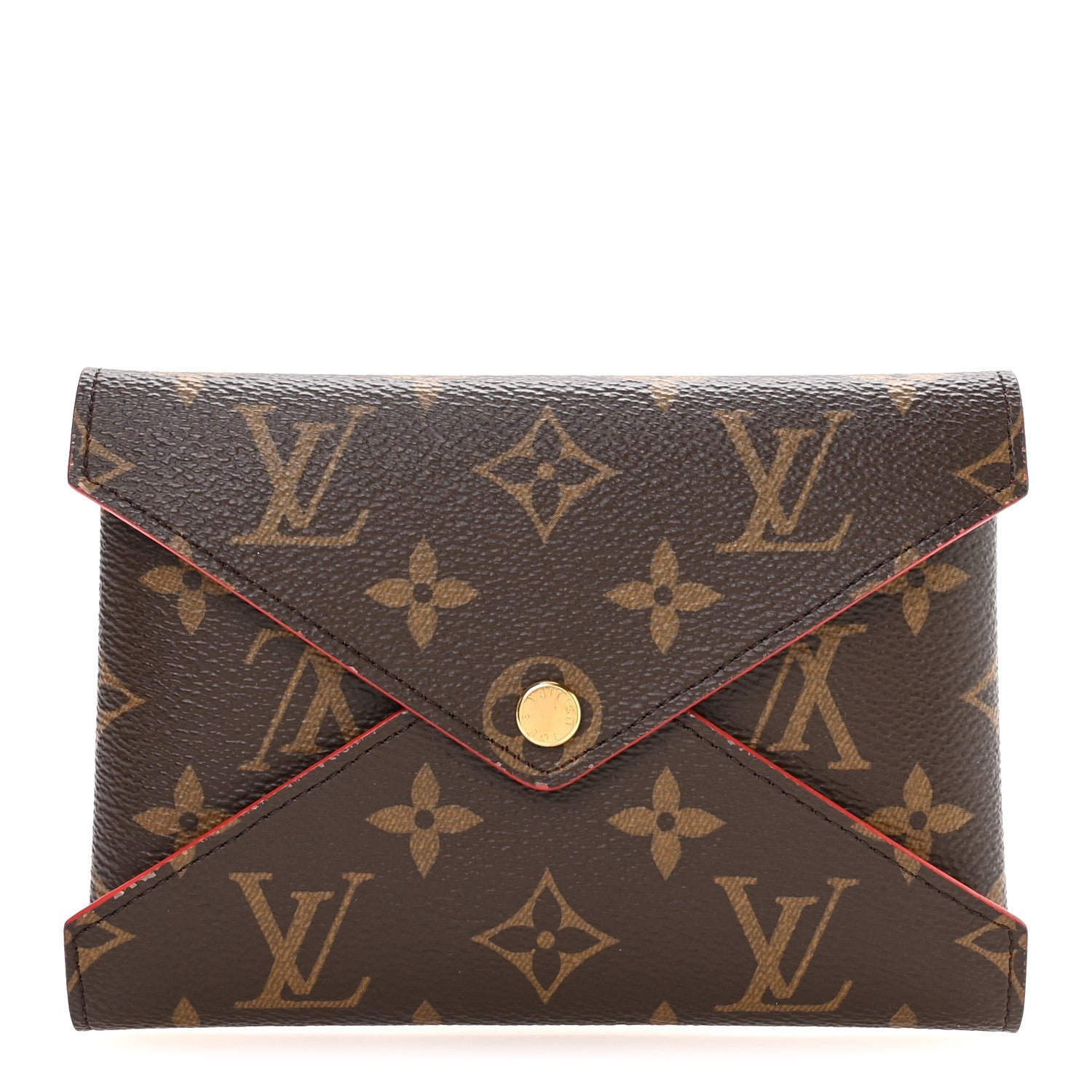 Louis Vuitton Monogram Medium Kirigami Pochette Insert Coquelicot