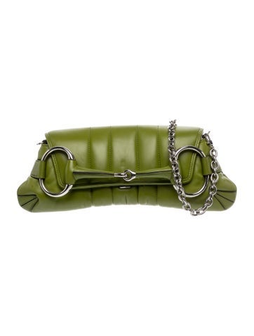 Leather Horsebit Chain Medium