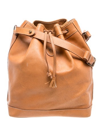 Leather Bucket Bag