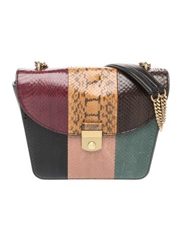 Snakeskin Shoulder Bag