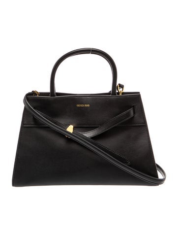 Leather Top Handle Bag