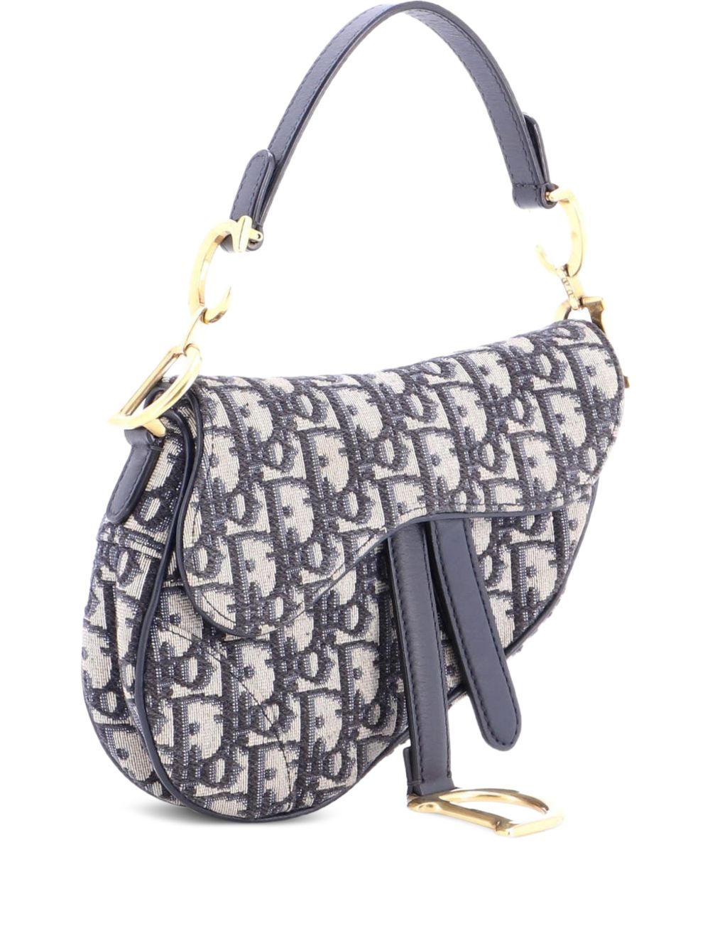 Saddle Handbag Oblique Canvas Mini shoulder bag