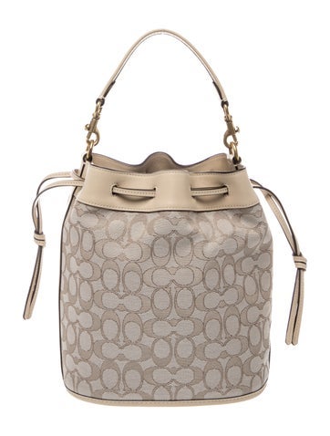 Canvas Bucket Bag