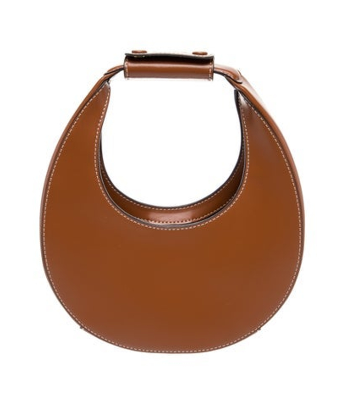 Staud Leather Top Handle Bag