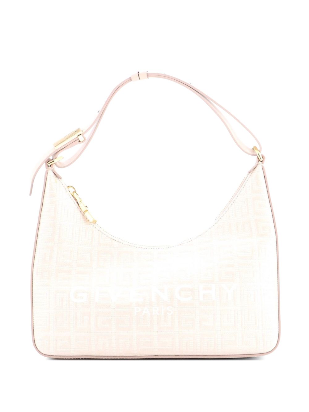 Givenchy Moon Cut Out Bag 4G Coated Canvas Small hobo bag
