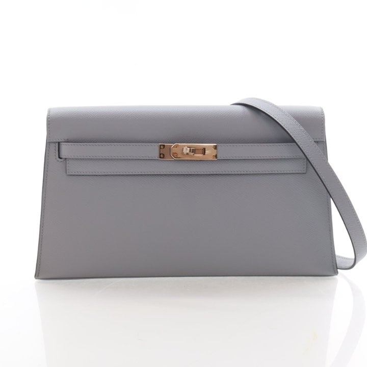 Hermes Gris Pantine Epsom Kelly Elan