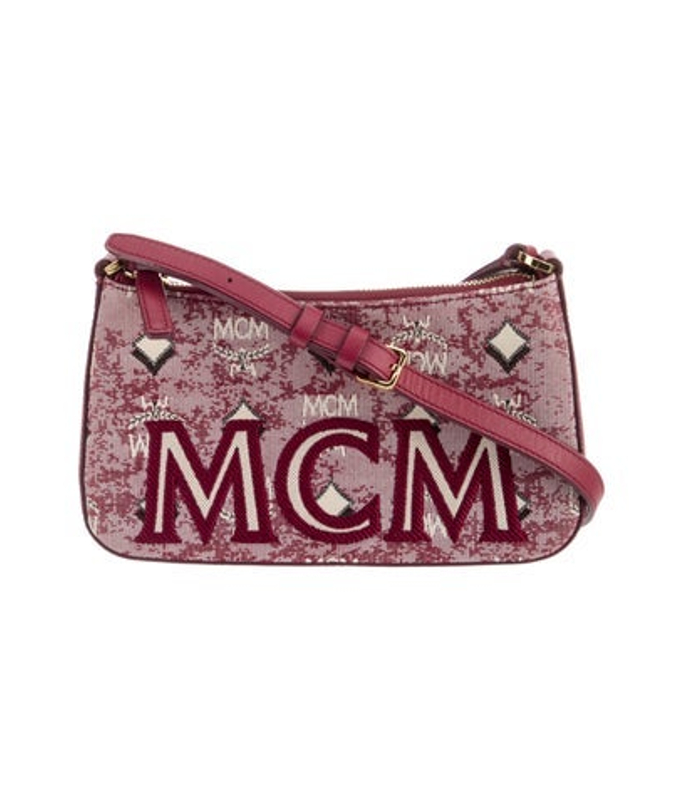 MCM Jacquard Shoulder Bag