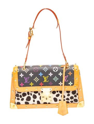 Multicolore Monogram Dalmatian Sac Rabat Medium