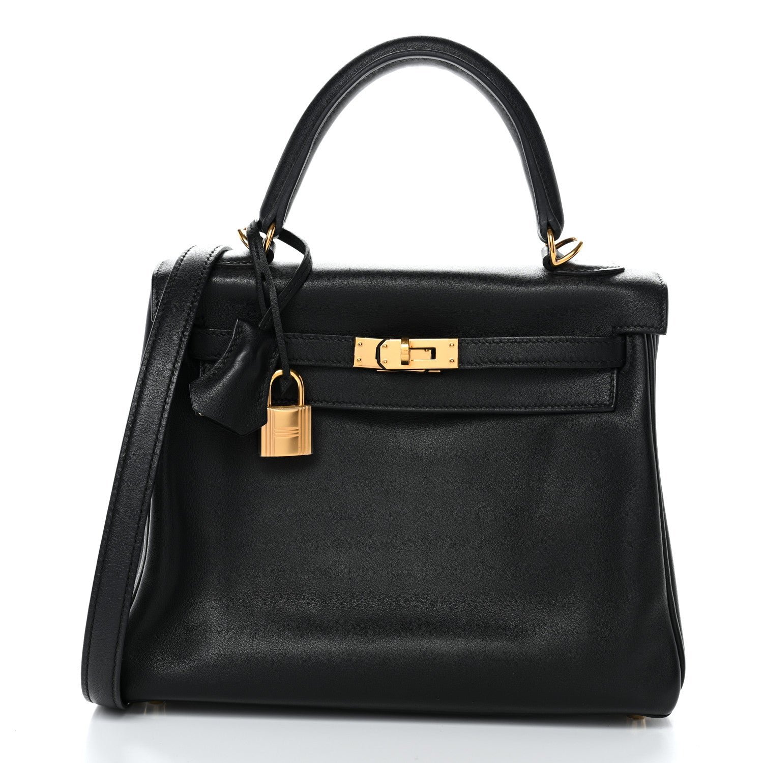 Hermes Hermes Swift Kelly Retourne 25 Black