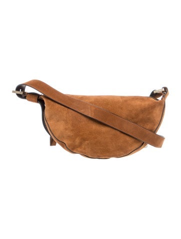 Suede Crossbody Bag